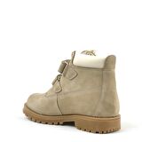 Rakerplus Hakiki Deri Vizon Cırtlı Çocuk Bot