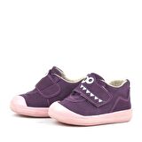 Rakerplus Hakiki Deri Mor Yüksek Bilekli Bebek Ayakkabı