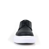 Rakerplus Derby Siyah Mat Beyaz Taban  Çocuk Klasik Ayakkabı