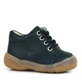 Anatomik Yumuşak Hakiki Deri Fermuarlı Siyah Bebek Bot Ayakkabı