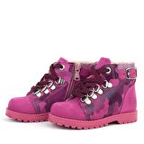 Rakerplus Griffon Hakiki Deri Pembe Kamuflaj Bebek Bot