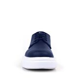 Rakerplus Derby Lacivert Mat Beyaz Taban  Çocuk Klasik Ayakkabı