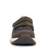 Rakerplus Hakiki Deri Koyu Kahve Çocuk Sneakers Spor Ayakkabı