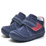 Rakerplus Popeye Hakiki Deri Lacivert İlk Adım Unisex Bebek Ayakkabısı