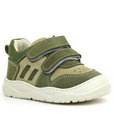 Rakerplus Schaggy Hakiki Deri Haki Yeşili Bebek Spor Ayakkabı