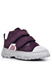 Rakerplus Tails Hakiki Deri Mor Cırtlı Çocuk Spor Bot