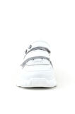 Rakerplus Hakiki Deri Beyaz Taşlı Kız Çocuk Sneakers Ayakkabı
