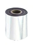 Gümüş Yaldızlı 60 MM Sıcak Damgalama Folyo Kağıdı
