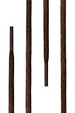 110 Cm 4 MM Kahverengi Yuvarlak 1 Çift Ayakkabı Bağcığı