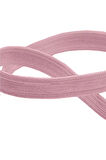 Pembe 12 mm 5 mt Dayanıklı Sert Yassı Elastik Şerit Lastik