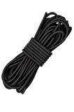Siyah 5 Metre 2 mm Yuvarlak Lastik