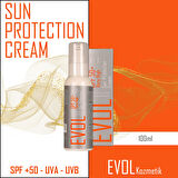Evol Güneş Koruyucu Krem SPF 50+ 100ml