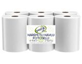 Pratiksoft 21 cm Fotoselli Hareketli Kağıt Havlu 6 Rulo