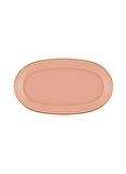 The Mia Basic Oval Servis Somon Pembe 2li Set 29cm