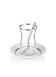 The mia modern çay kaşık - 6 lı çay kaşığı parlak gümüş ckb0098