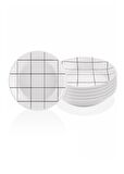 The Mia Daily Tunes Yemek Tabağı  - 6lı Set 20 Cm 