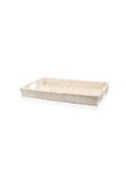 THE MİA Hasır Tepsi Dikdörtgen 45x35x7 cm