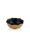 LOTUS SIYAH GOLD KUCUK KASE 22,5X22,5X9 CM