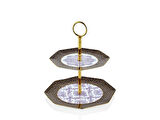 LAMEDORE TEA DELİGHT KURABİYELİK İRİS PURPLE BLOOMİNG BAROQUE 1 ADET