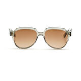 Redberry Fraser C1 55 Unisex Oval Şeffaf Kemik Güneş Gözlüğü