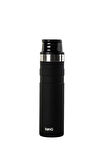 TanQ Ömür Boyu Garantili Active Plus Paslanmaz Çelik Termos Midnihgt Black 0.60 Lt- (20 Oz)