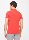 Lee Cooper Polo Yaka Kısa Kollu Mercan Erkek Polo T-Shirt