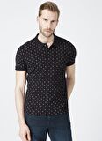 Lee Cooper Paper Siyah Polo Yaka T-Shirt