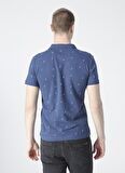 Lee Cooper Anchors İndigo Polo Yaka T-Shirt