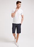 Lee Cooper 202 LCM 221007 Koyu İndigo Erkek Şort