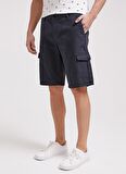 Lee Cooper 202 LCM 221007 Koyu İndigo Erkek Şort
