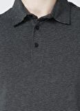 Lee Cooper Daker Antrasit Polo Yaka T-Shirt