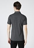 Lee Cooper Daker Antrasit Polo Yaka T-Shirt