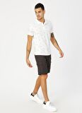 Lee Cooper Sail Ekru Polo Yaka T-Shirt