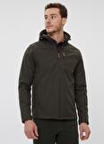 Lee Cooper 211 Lcm 232009 Neron  Düz Yaka Normal Kalıp Düz Haki Erkek Mont