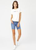 Lee Cooper 202 LCF 121043 Repreve Mayra Açık Mavi Kadın Denim Şort