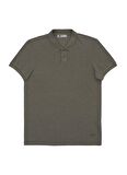 Lee Cooper Erkek Haki Polo T-Shirt