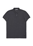 Lee Cooper Erkek Antrasit Polo Yaka T-Shirt