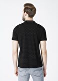 Lee Cooper Polo Yaka Kısa Kol Dar KalıpDesenli Mixed Mavi Erkek T-Shirt