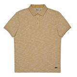 Jake Erkek Polo Yaka T-Shirt Pastel Sarı
