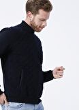 Lee Cooper Bisiklet Yaka Lacivert Erkek Sweatshırt 221 LCM 2410442501_NEWJUMP SWEATSHI
