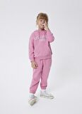 Lee Cooper Lastikli Paça Pembe Kız Çocuk Eşofman Altı 221 LCG 227001 FREYA PEMBE