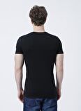 Lee Cooper Bisiklet Yaka Slim Fit Baskılı Siyah Erkek T-Shirt - 222 Lcm 242004 Jazz