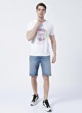 Lee Cooper T-Shirt, XL, Beyaz