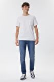Lee Cooper Bisiklet Yaka Slim Fit Düz Açık Kahve Erkek T-Shirt - 222 Lcm 242042 Daniel