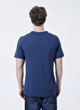 Lee Cooper Bisiklet Yaka Slim Fit Düz Lacivert Erkek T-Shirt - 222 Lcm 242042 Daniel