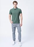 Lee Cooper Regular Fit Düz Haki ErkekPolo T-Shirt - 223 Lcm 242049 Tylen