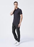 Lee Cooper Polo Yaka Desenli Antrasit Erkek T-Shirt 222 LCM 242050 BERNARD ANTRASIT