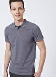 Lee Cooper Polo Yaka Düz Antrasit Erkek T-Shirt 222 LCM 242056 MILESS ANTRASIT