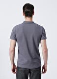 Lee Cooper Polo Yaka Düz Antrasit Erkek T-Shirt 222 LCM 242056 MILESS ANTRASIT