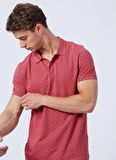 Lee Cooper Polo Yaka Desenli Gül Kurusu Erkek T-Shirt 222 LCM 242060 POLITE